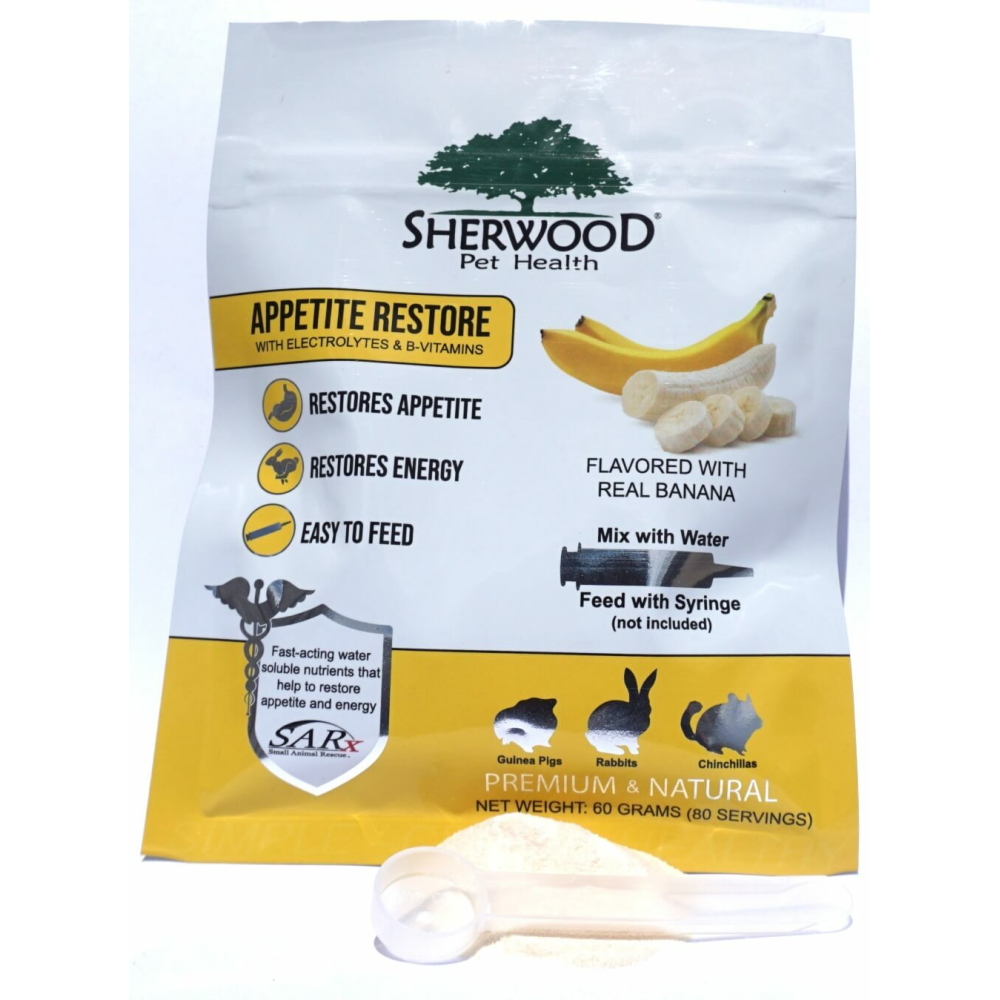 Sherwood appetite restore for rabbits, guinea pigs, chinchilla and other small herbivores
